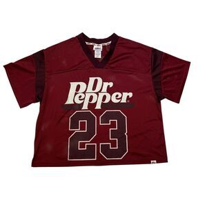Dr Pepper Girly #23 Team Football Style Jersey Shirt Size 2X Soda